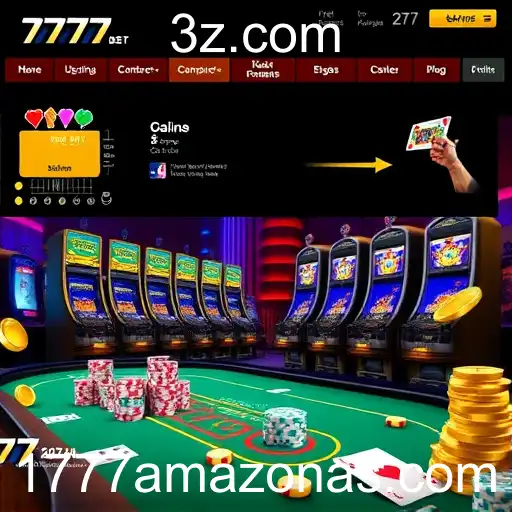 Experiência de Cassino Digital: 777amazonas.bet e a Nova Era dos Jogos de Azar